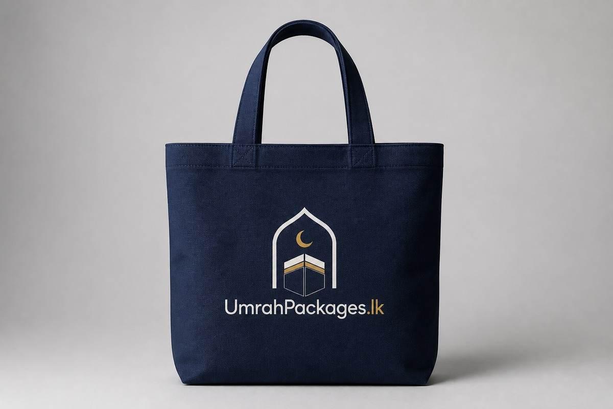 UmrahPackages.lk Travel Tote